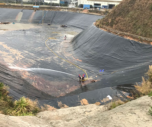 永济废水池清理